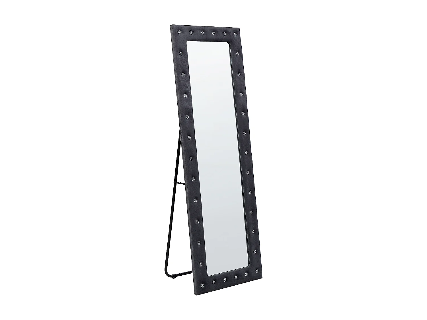 Miroir sur pied ANSOUIS 150 cm Velours Gris foncé
