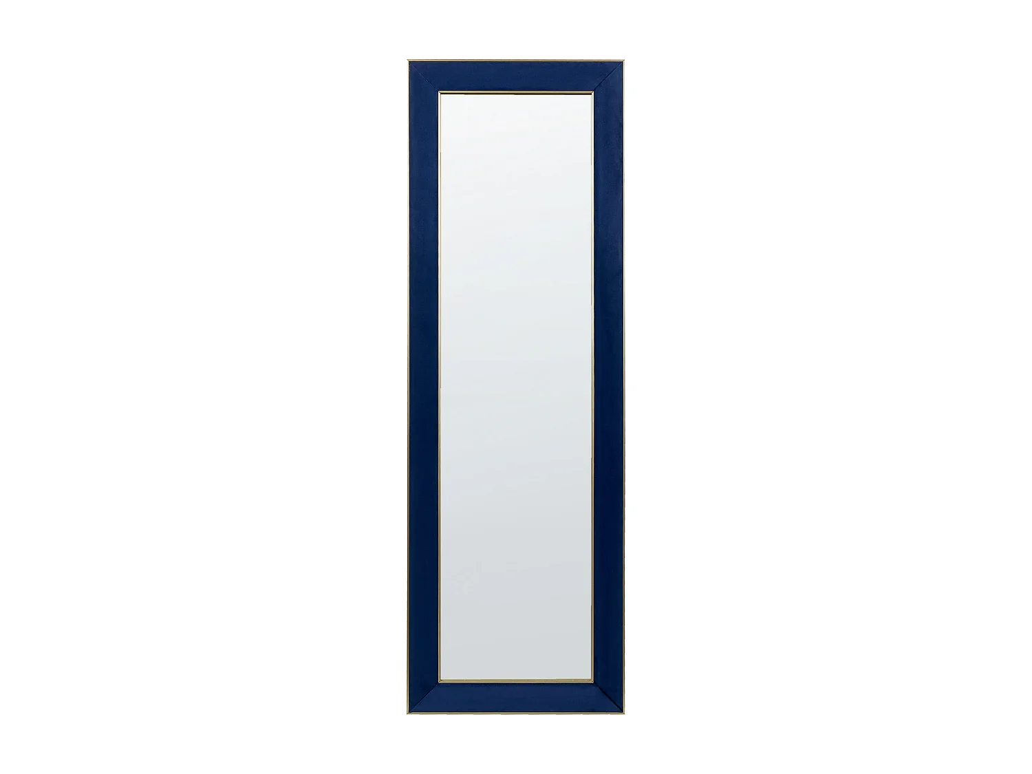 Miroir sur pied LAUTREC 150 cm Velours Bleu marine