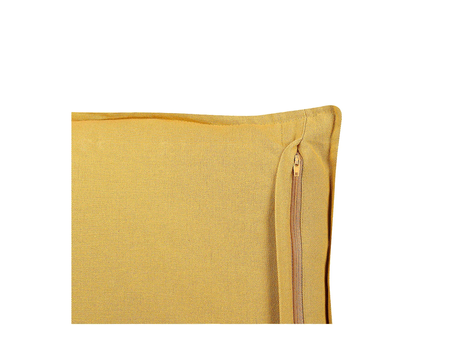 Conjunto de 2 almofadas decorativas RAPIS Veludo 45 x 45 cm Amarelo Padrão geométrico