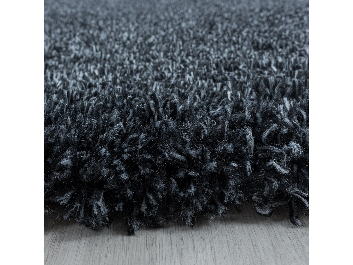 MOELLEUX - Tapis cosy à poils longs - Anthracite 200 x 290 cm
