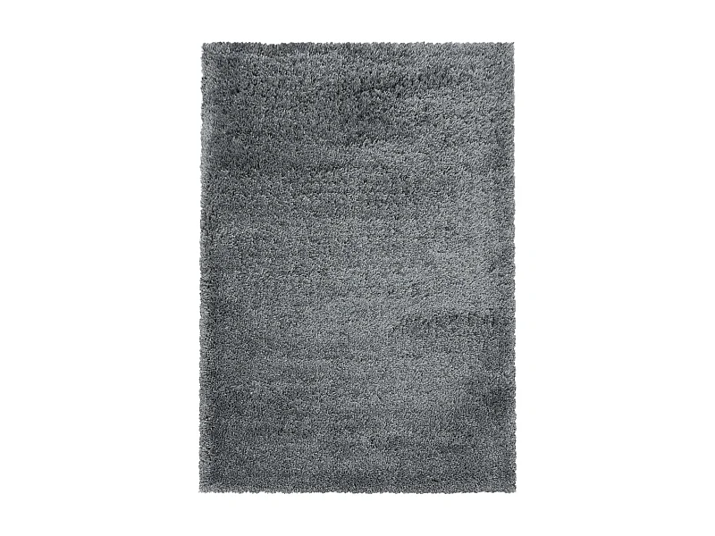 MOELLEUX - Tapis cosy à poils longs - Gris clair 200 x 290 cm