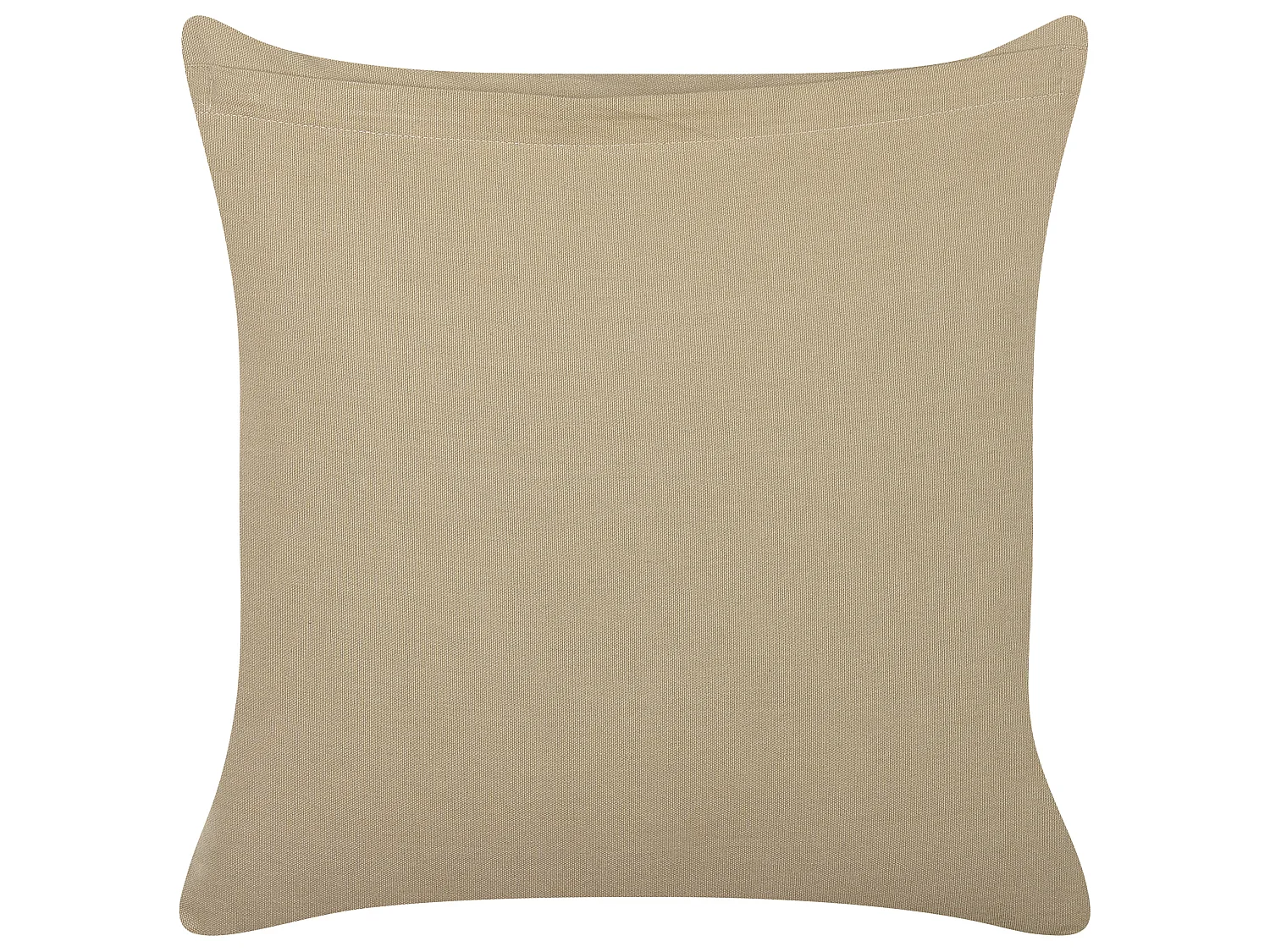 Dekokissen 2er Set SENECIO Baumwolle 45 x 45 cm Beige Geometrisches Muster