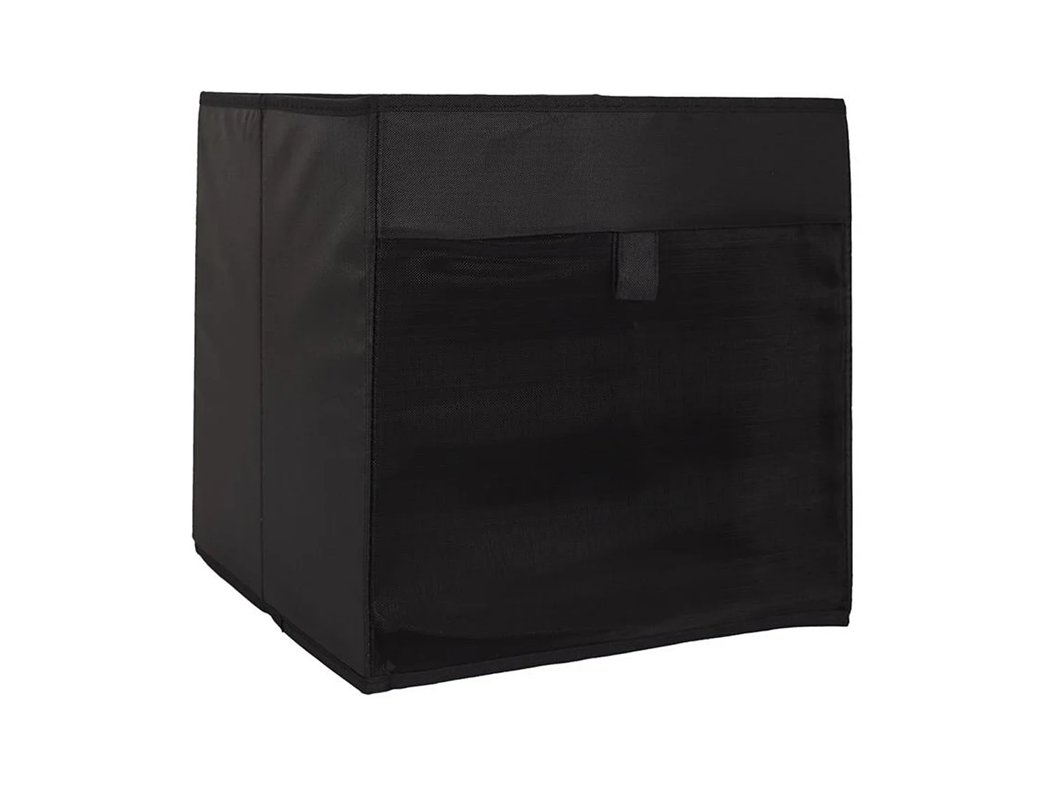Cube de rangement 30x30x30 cm noir