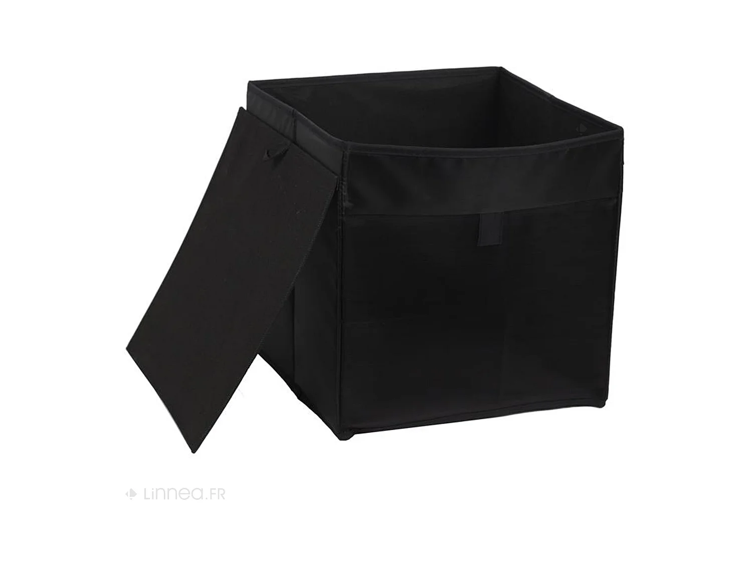 Cube de rangement 30x30x30 cm noir