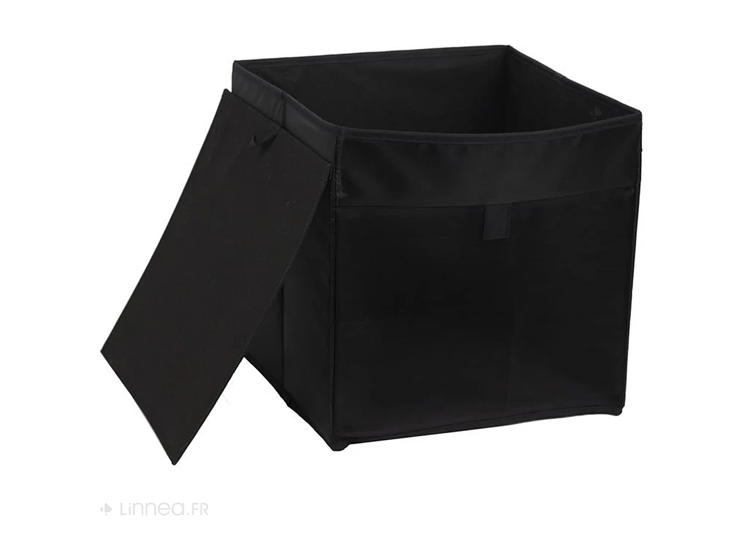 Cube de rangement 30x30x30 cm noir