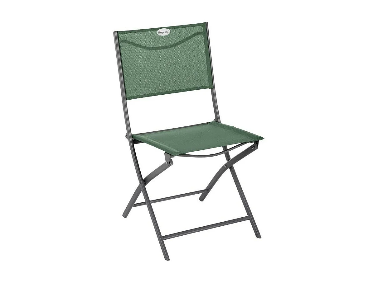 Chaise pliante Modula olive/graphite Hespéride