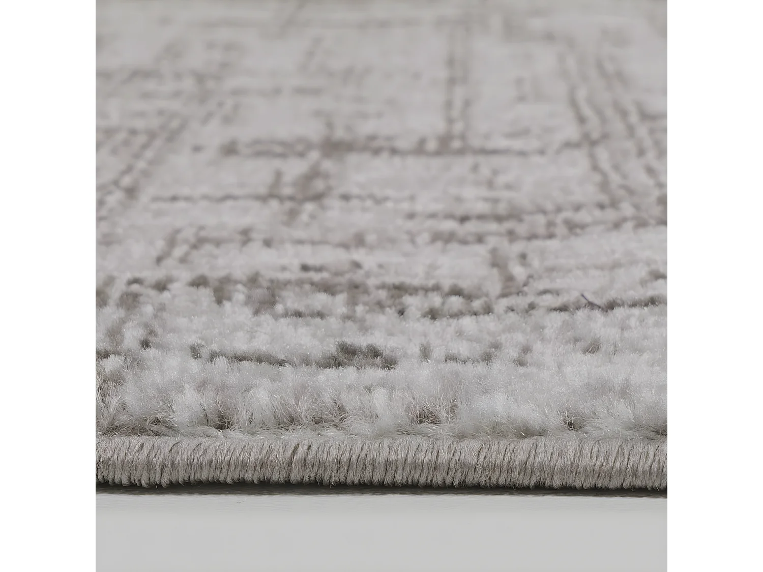 MILAN - Tapis d'inspiration "Minimal" Beige et Marron 200 x 290 cm