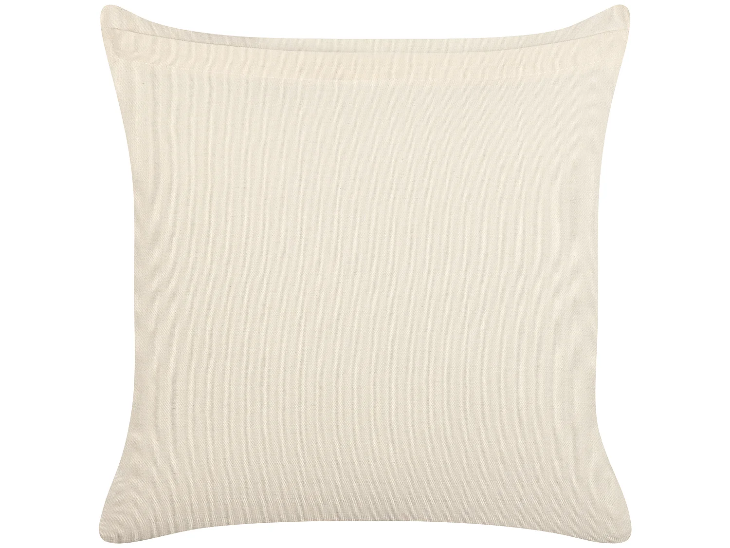 Lot de 2 coussins décoratifs MYRICA Coton 45 x 45 cm Blanc Motif géométrique