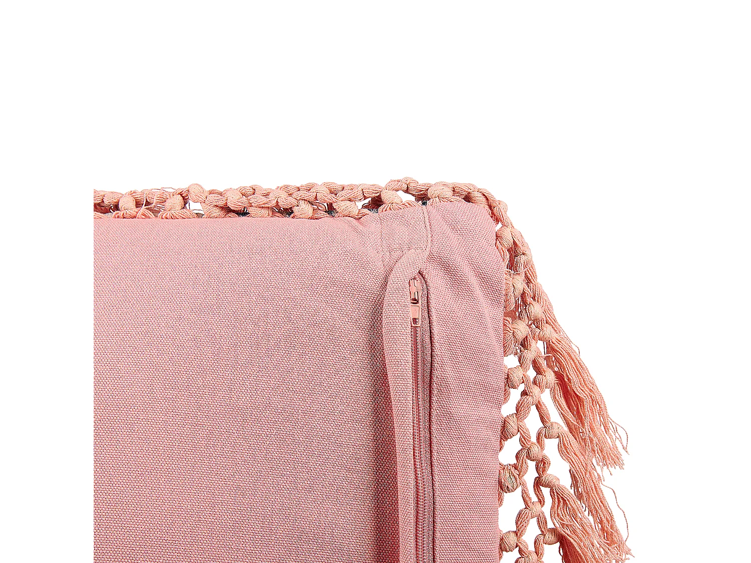 Set di 2 cuscini PARROTIA Velluto 45 x 45 cm Foglia di tè Trama floreale