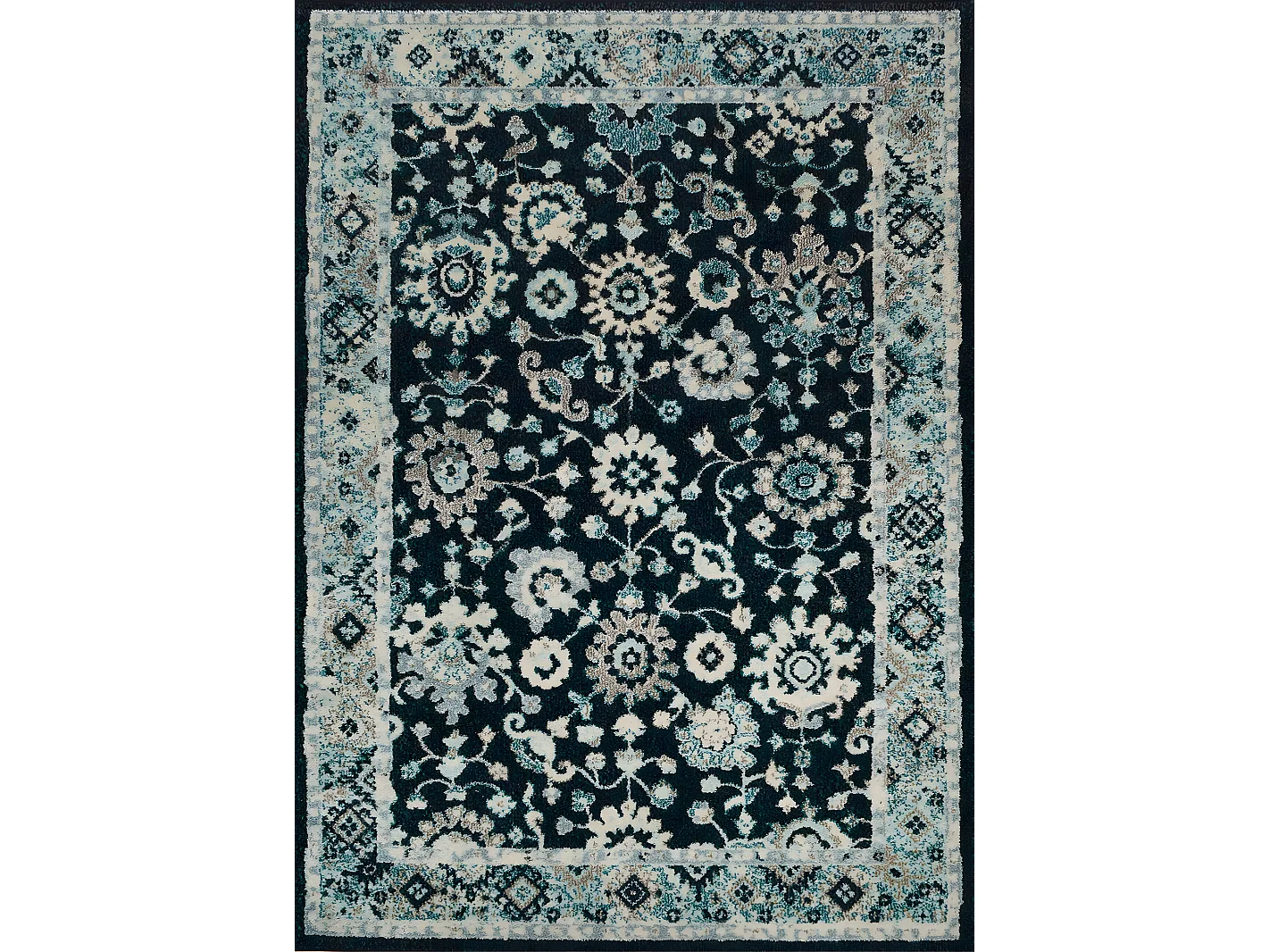 Tapis de salon - vintage  - Anatolia - 160x230cm - Bleu