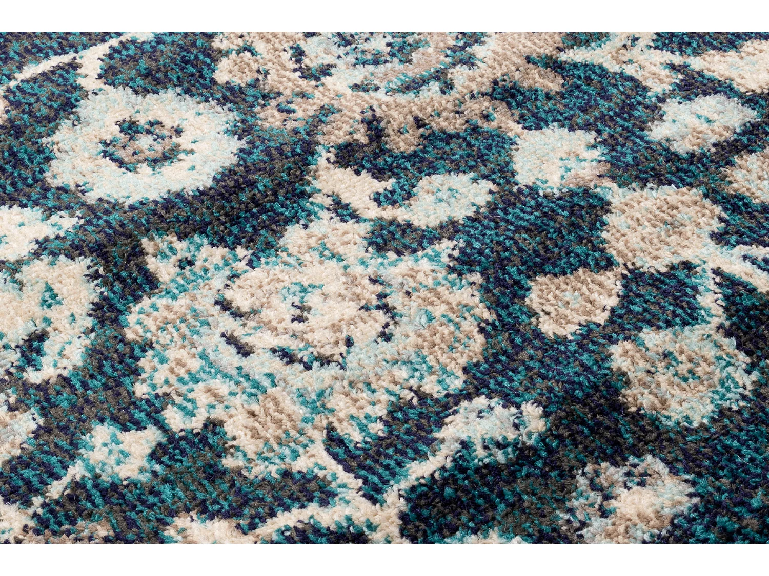 Tapis de salon - vintage  - Anatolia - 160x230cm - Bleu