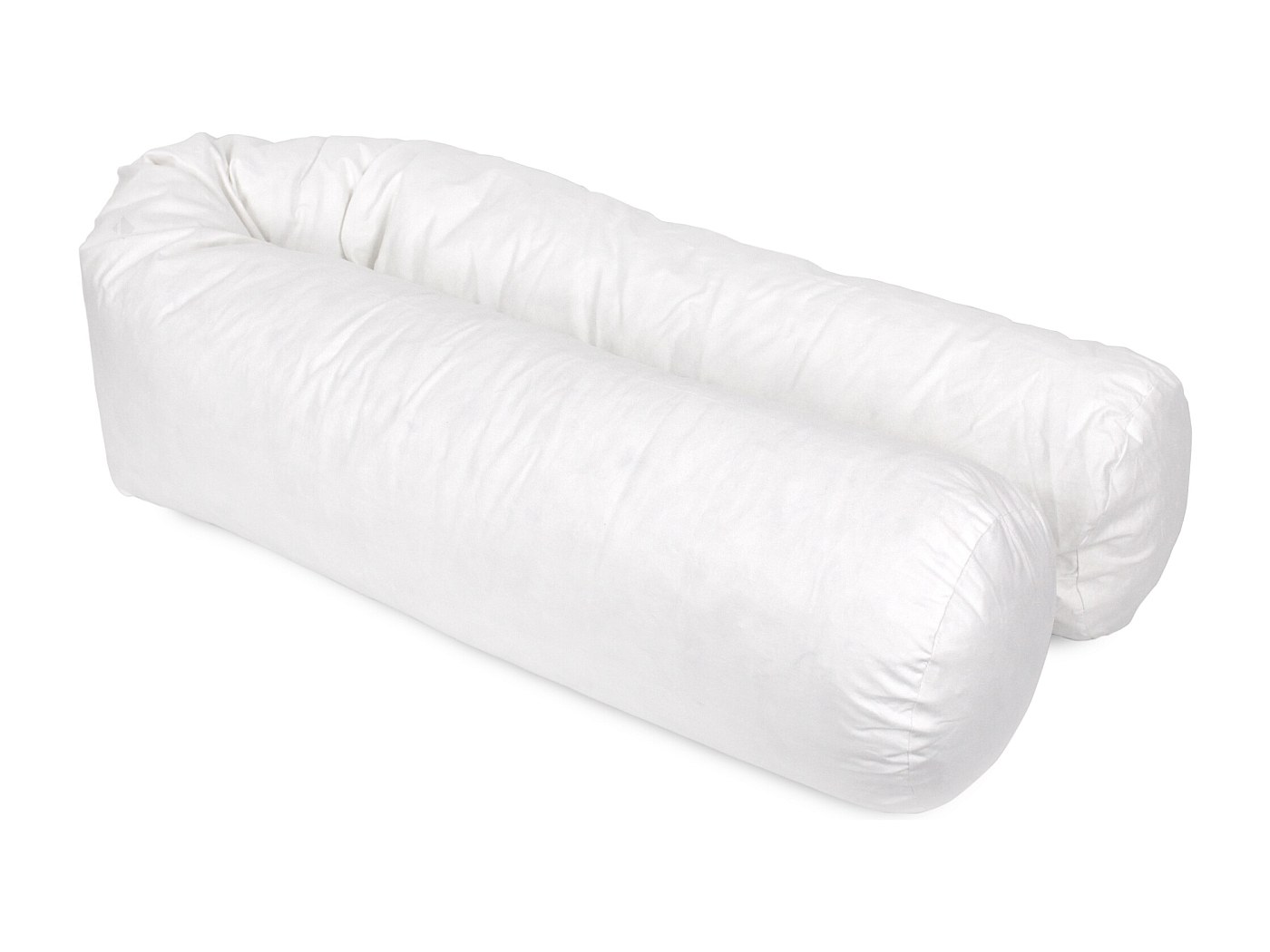 HOMESCAPES Coussin de garnissage en plumes de canard, 30 x 40 cm - Lot de 4