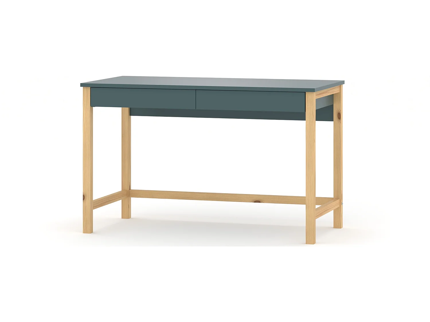 Bureau enfant en pin massif 120x60 blue