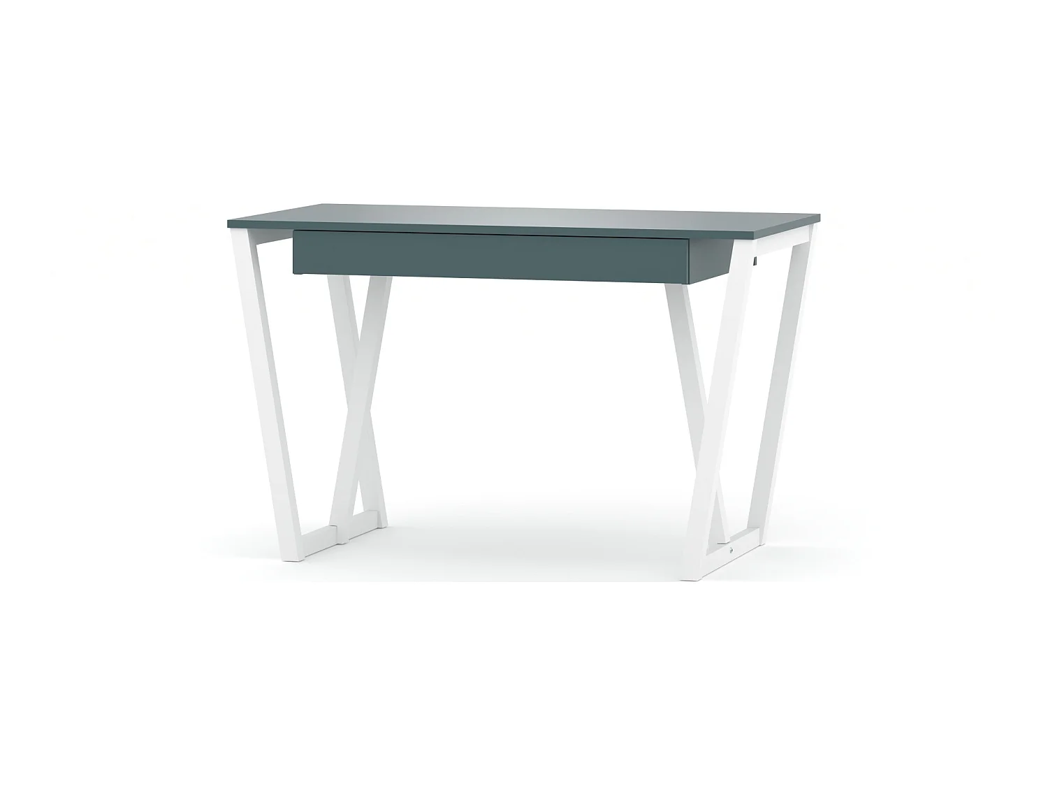 Bureau enfant en pin massif 120x60 blue