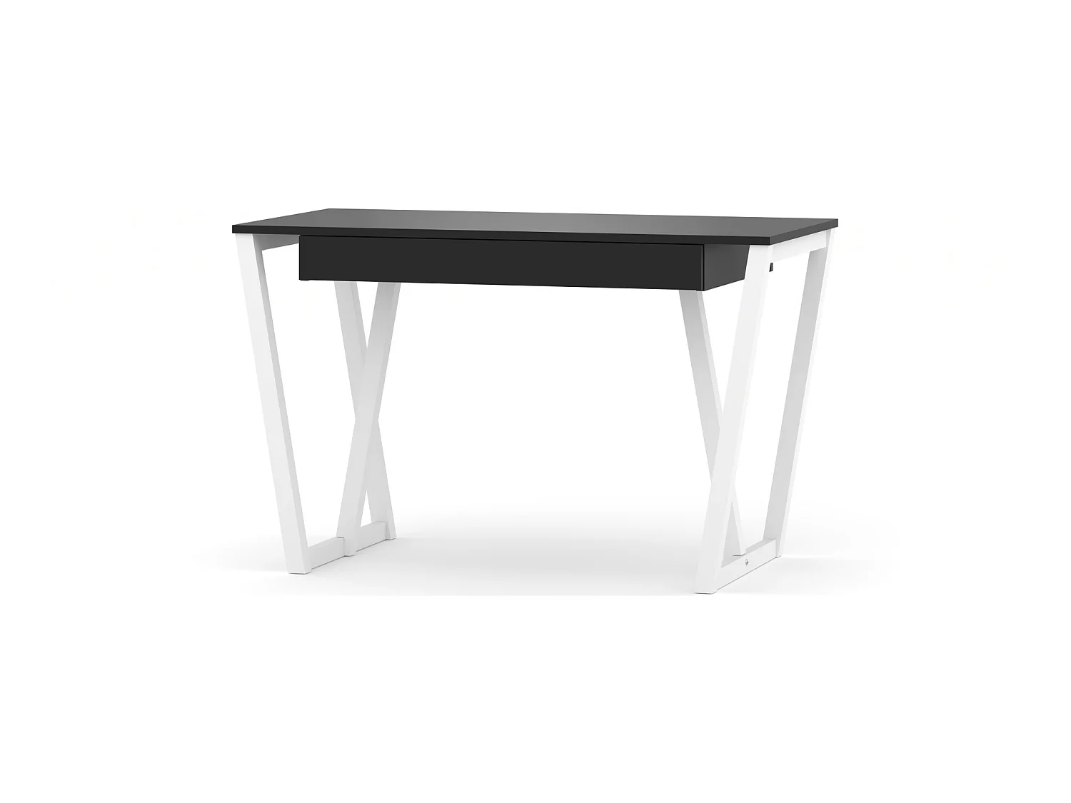 Bureau enfant en pin massif 120x60 noir