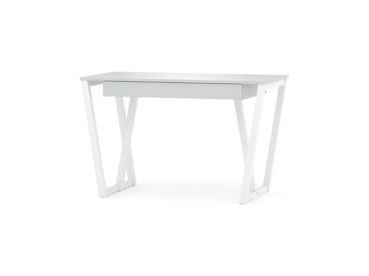 Bureau enfant en pin massif 120x60 gris