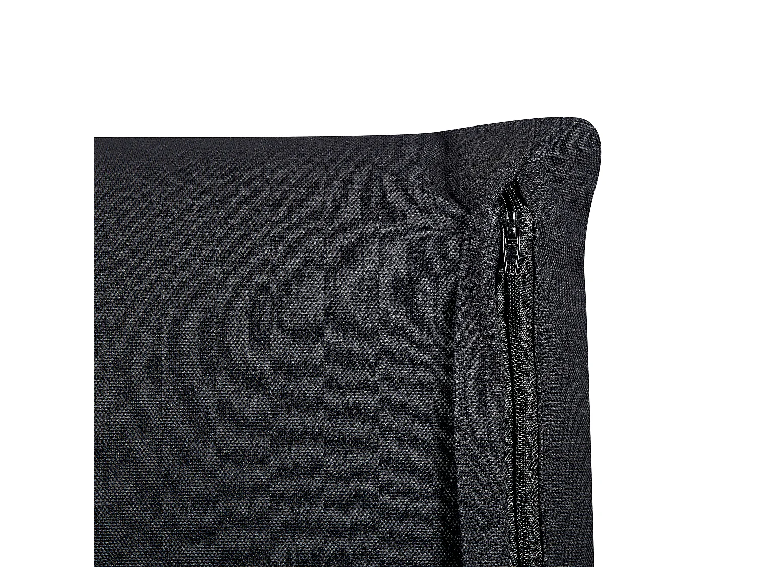 Conjunto de 2 almofadas decorativas RICINUS Veludo 45 x 45 cm Preto Padrão oriental