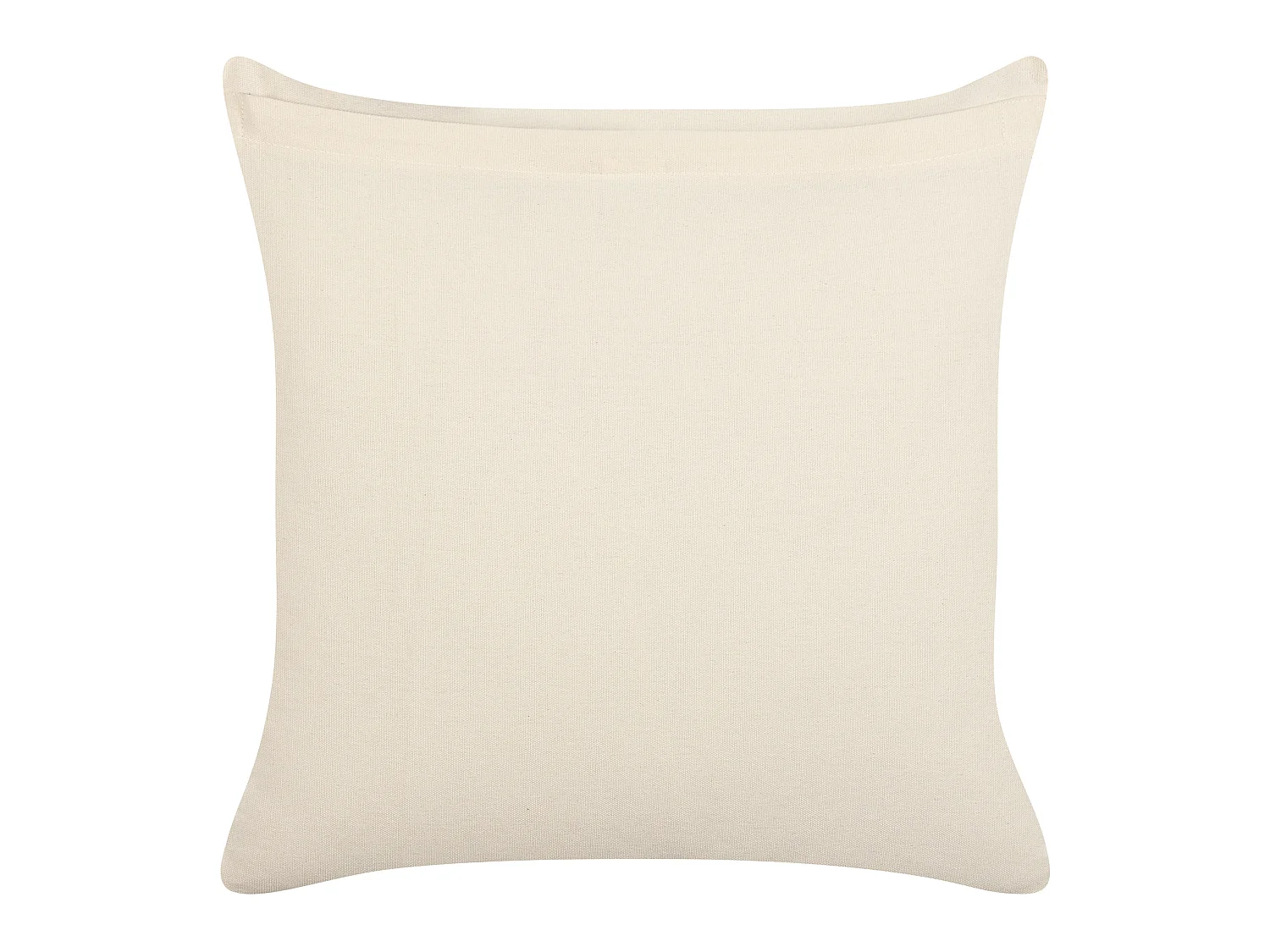 Sierkussen MYRICA Katoen 45 x 45 cm Wit Geometrisch patroon