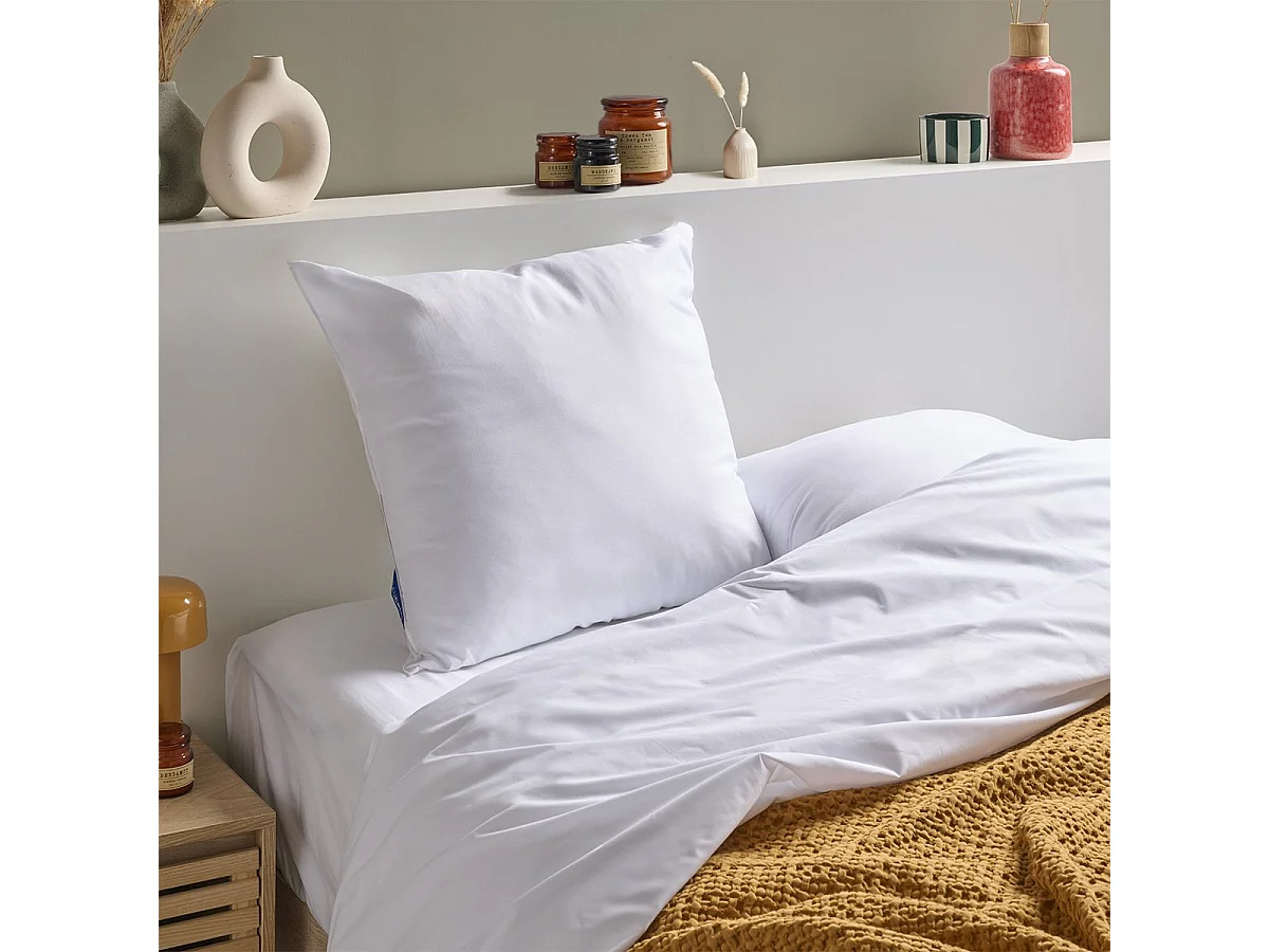 Oreiller Ferme Anti-acariens 60x60cm