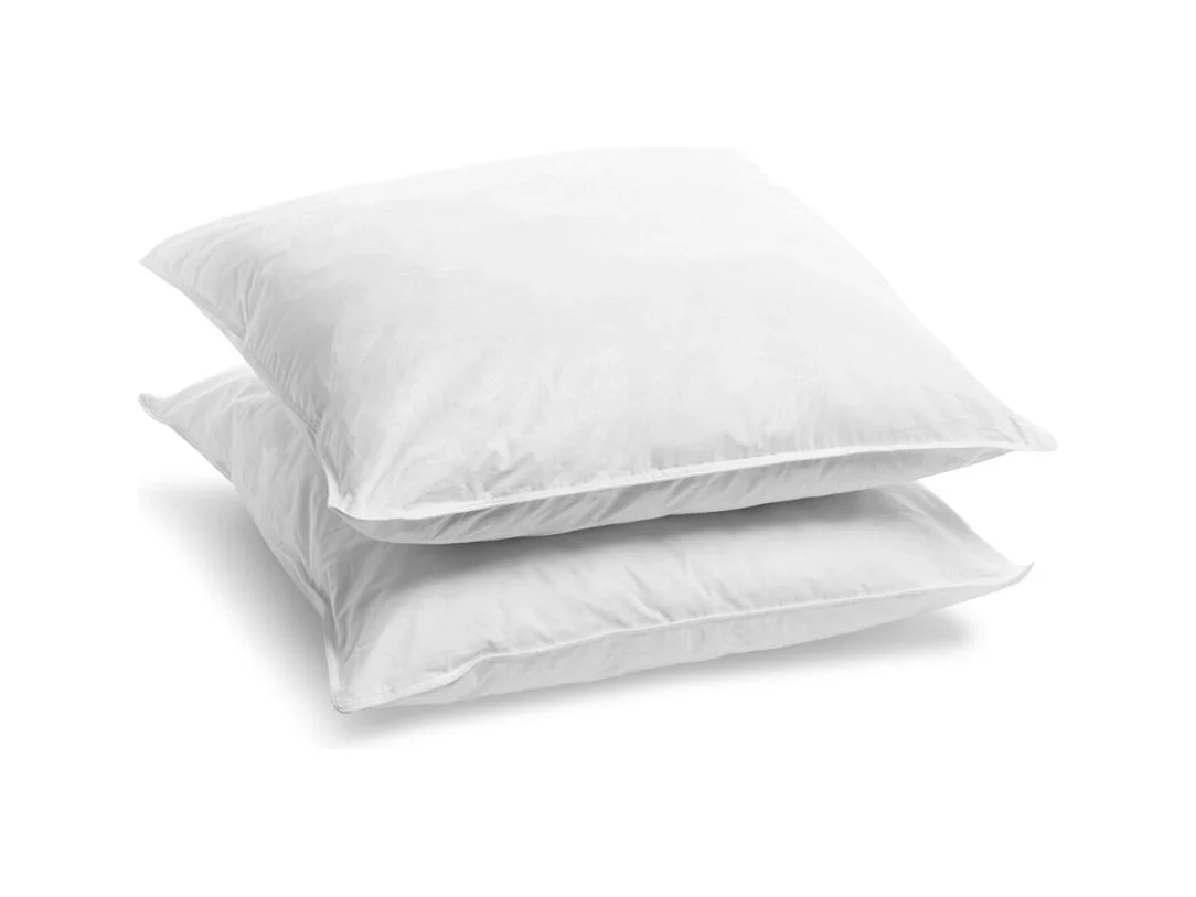 Lot de 2 Oreillers Mémoire de forme Mixte Anti-acariens - Confort réglable - 60x60cm