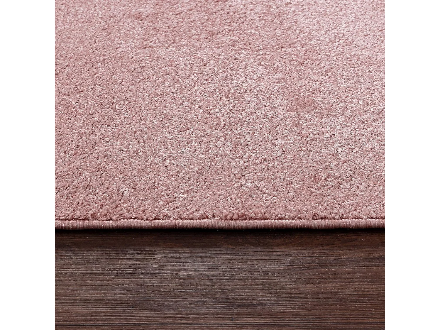 Tapis uni de Salon Chambre Relax Sobre et Epuré - Rose 200 x 290 cm