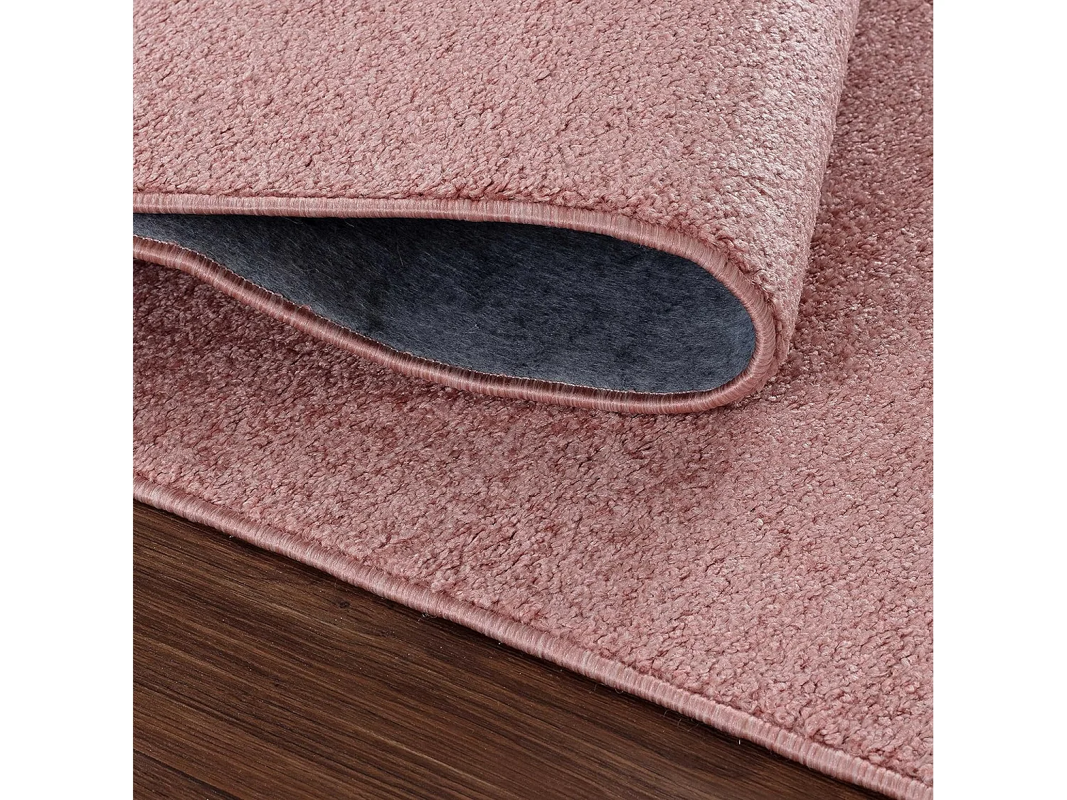 Tapis uni de Salon Chambre Relax Sobre et Epuré - Rose 200 x 290 cm