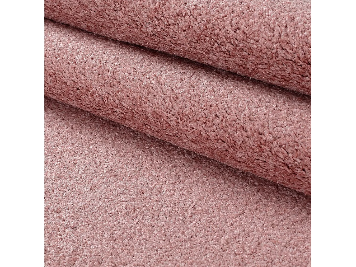 Tapis uni de Salon Chambre Relax Sobre et Epuré - Rose 200 x 290 cm