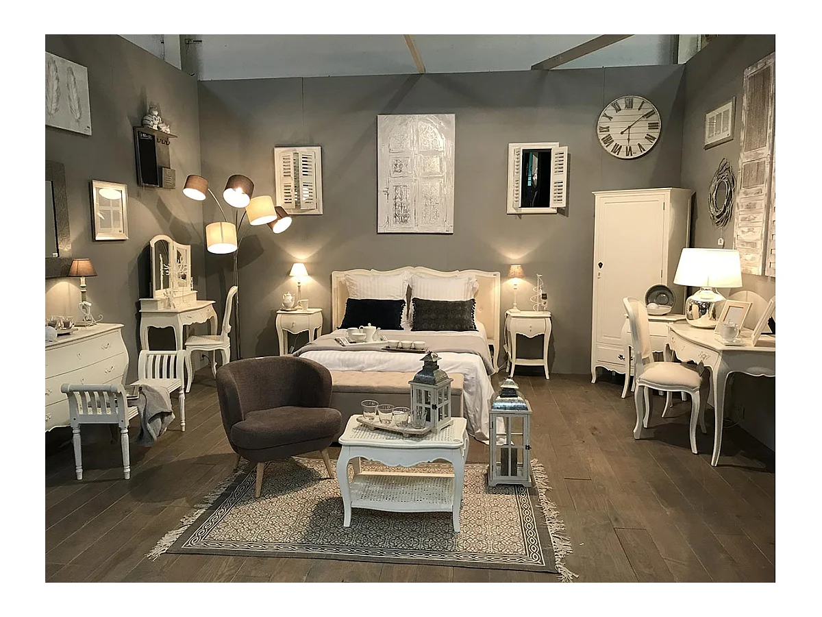 Commode Murano Blanc 3 Tiroirs - Amadeus