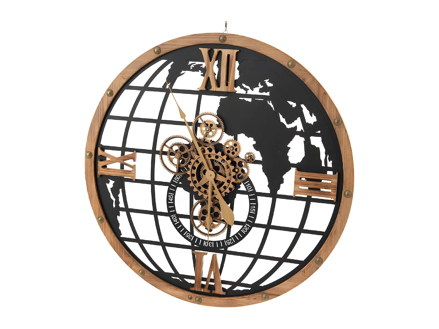 Horloge Monde Ø 80 cm - Amadeus