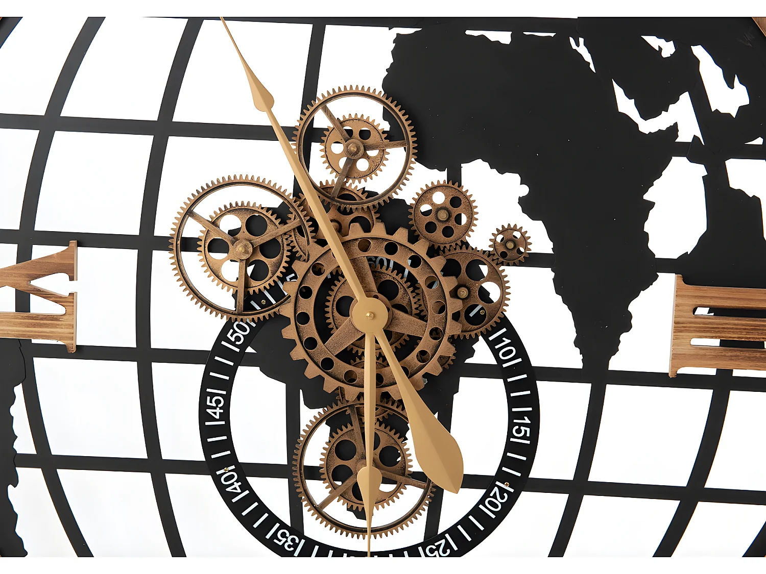 Horloge Monde Ø 80 cm - Amadeus