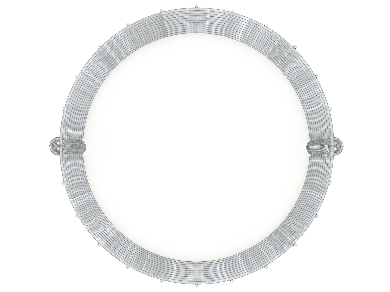 Colonna gabbioni recinzione giardino acciaio cesto pietra Ø 35 x 100 cm ECD Germany