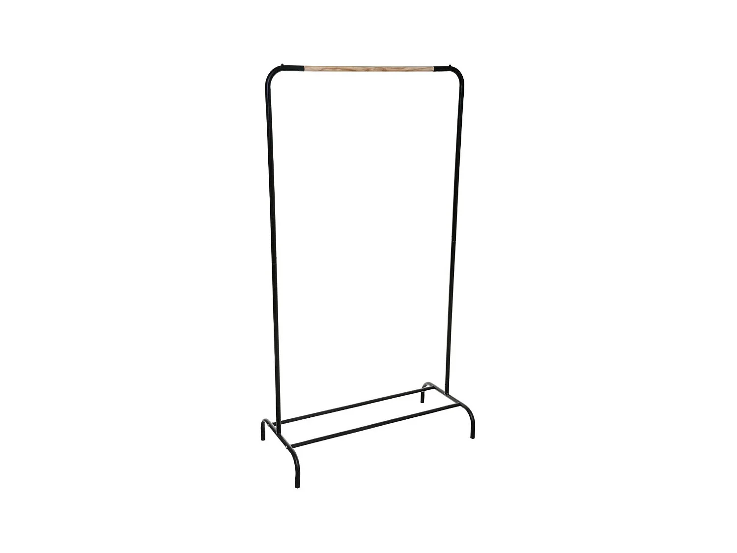 Perchero de Ropa de Metal "Artemis" Negro 149cm