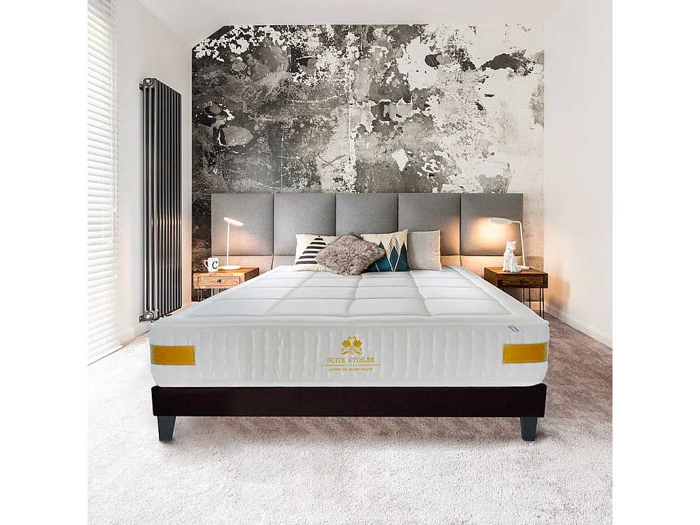 SUITE ETOILEE | Matelas SUITE IMPERIALE 140x190 cm | Mousse à mémoire de forme | Soutien Ferme