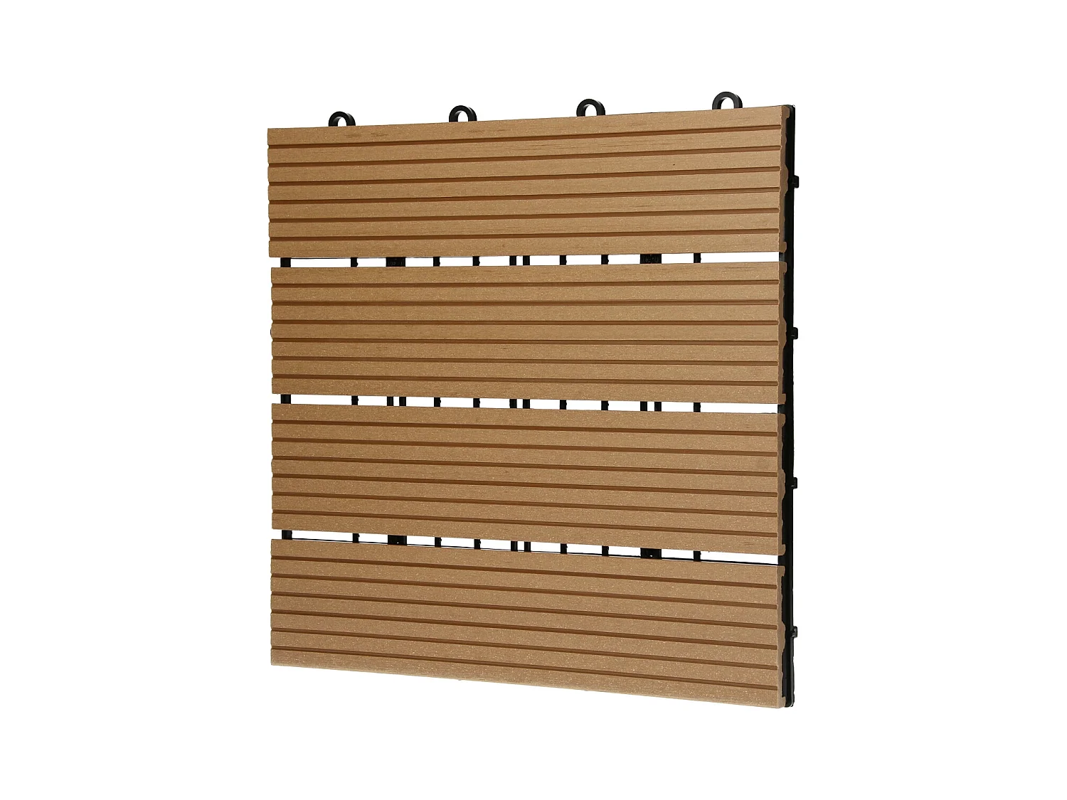 Piastrelle WPC 30x30 cm - 44 pezzi per 4m² ECD Germany