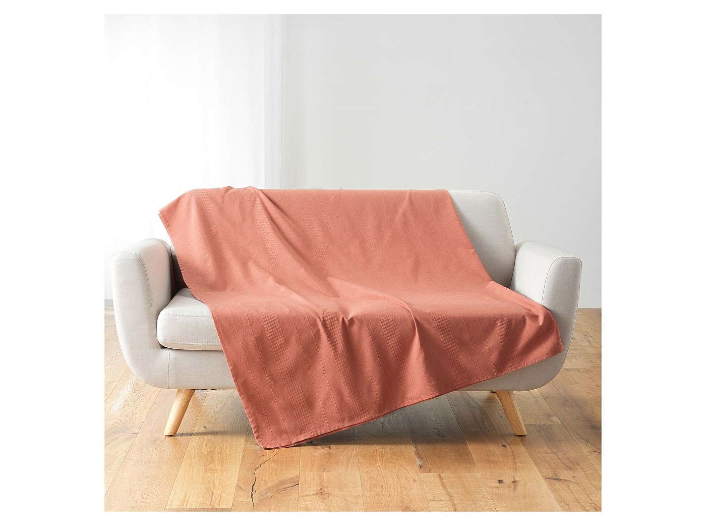 Qucover Jeté de lit 220 x 240 cm, couvre-lit patchwork en microfibre, jeté de lit