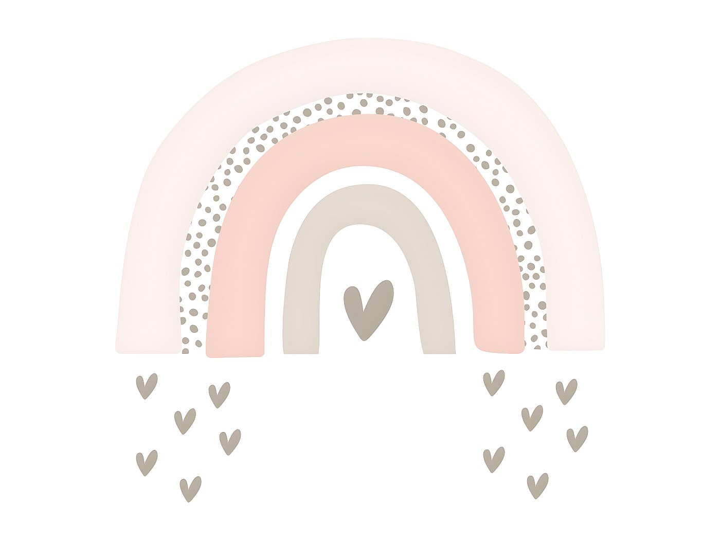 Stickers mureaux en vinyle arc-en-ciel multicolore | Maisons du Monde