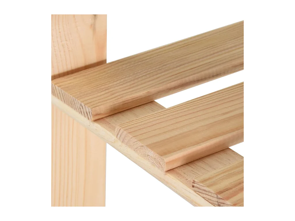 Étagère 5 niveaux stockage bois marron 80 x 28.5 x 170 cm 02_0000660