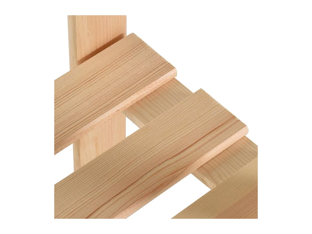 Étagère 5 niveaux stockage bois marron 80 x 28.5 x 170 cm 02_0000660