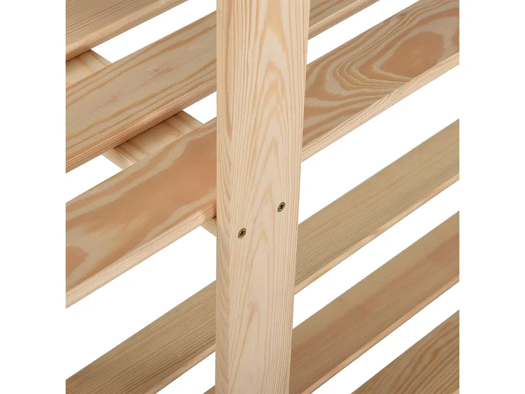 Ripiano portaoggetti a 5 livelli 170 x 28,5 x 170 cm in legno di pino massiccio 02_0000659
