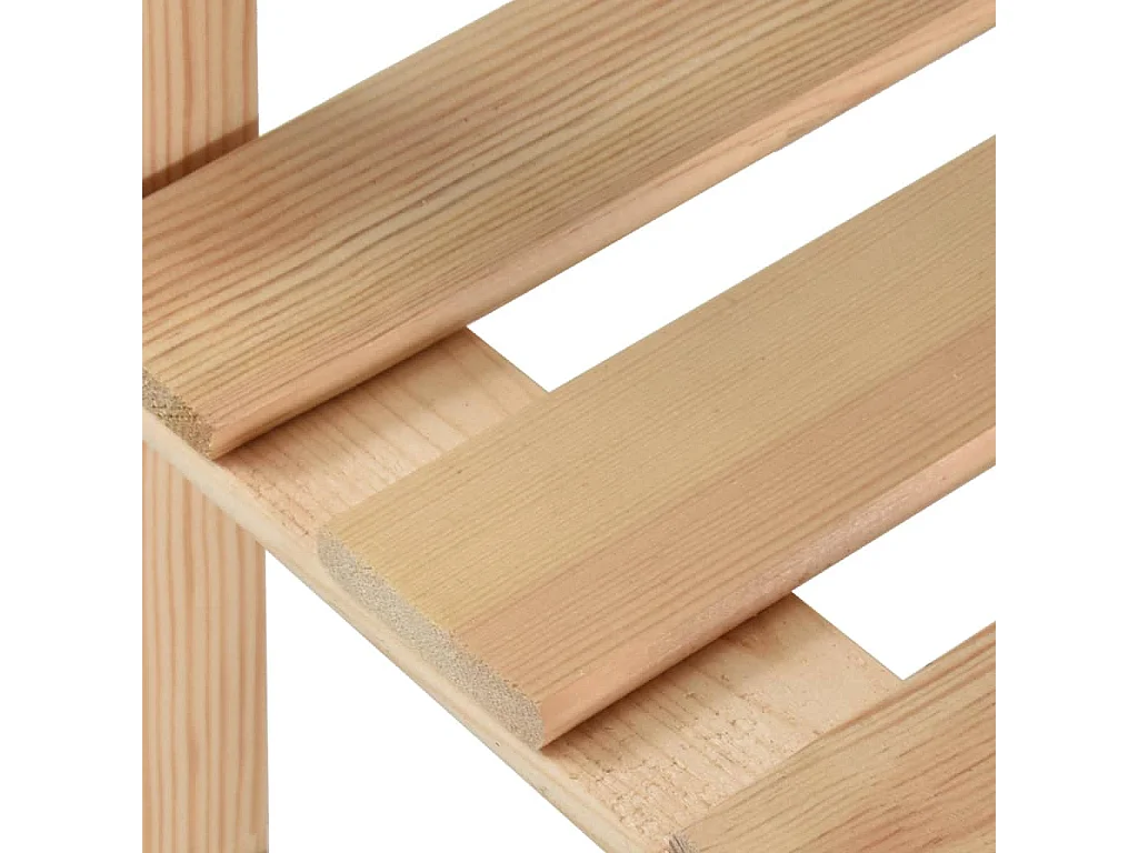 Ripiano portaoggetti a 5 livelli 170 x 28,5 x 170 cm in legno di pino massiccio 02_0000659