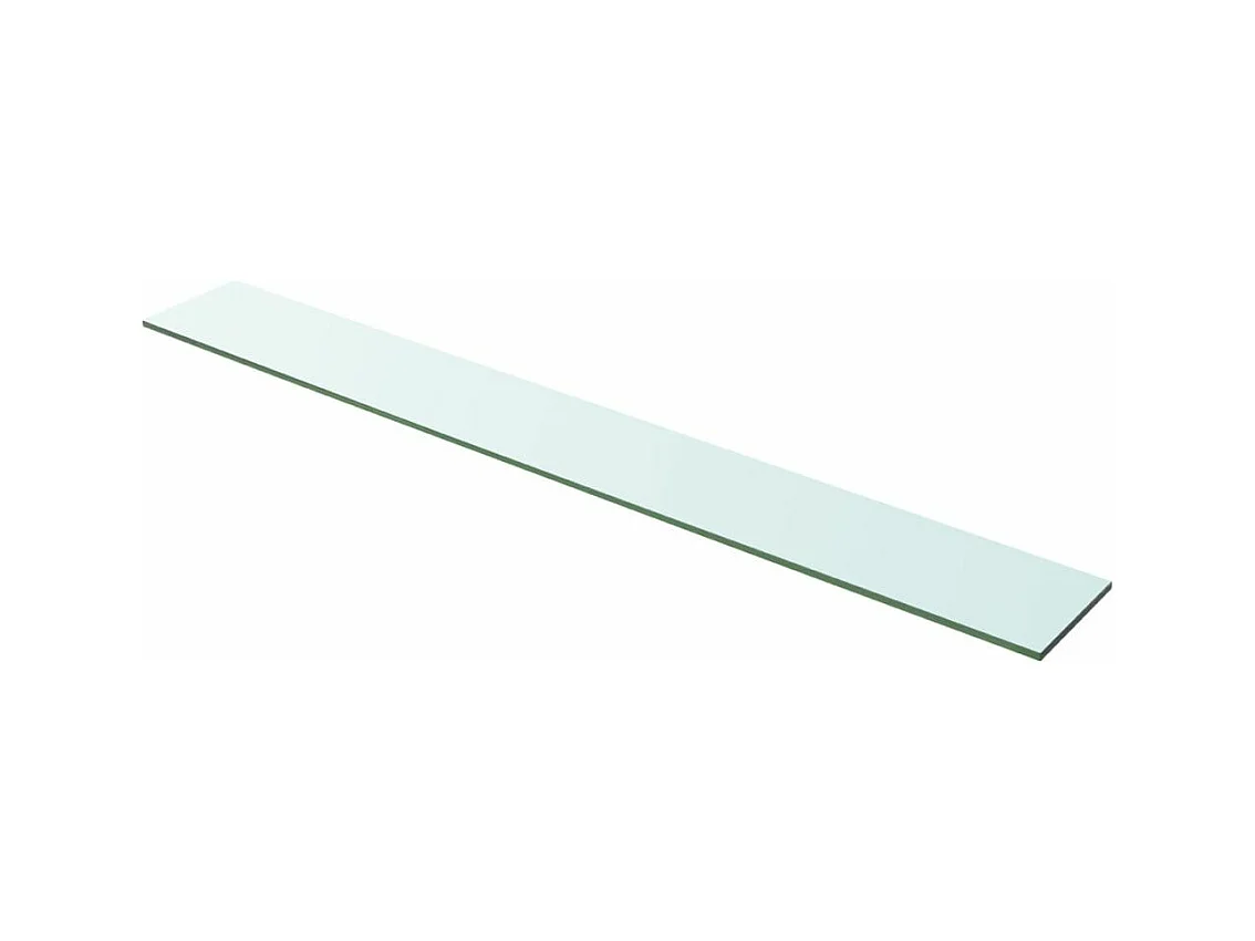 Painel para prateleira de vidro transparente 100 x 12 cm 2702207/2