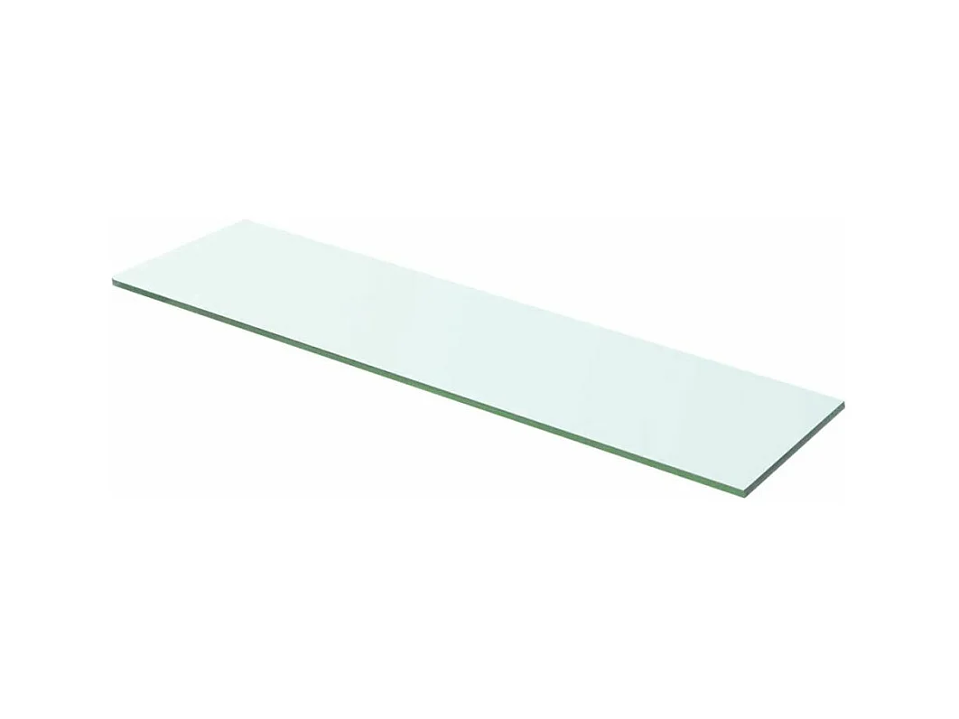 Painel para prateleira de vidro transparente 60 x 12 cm 2702187/2