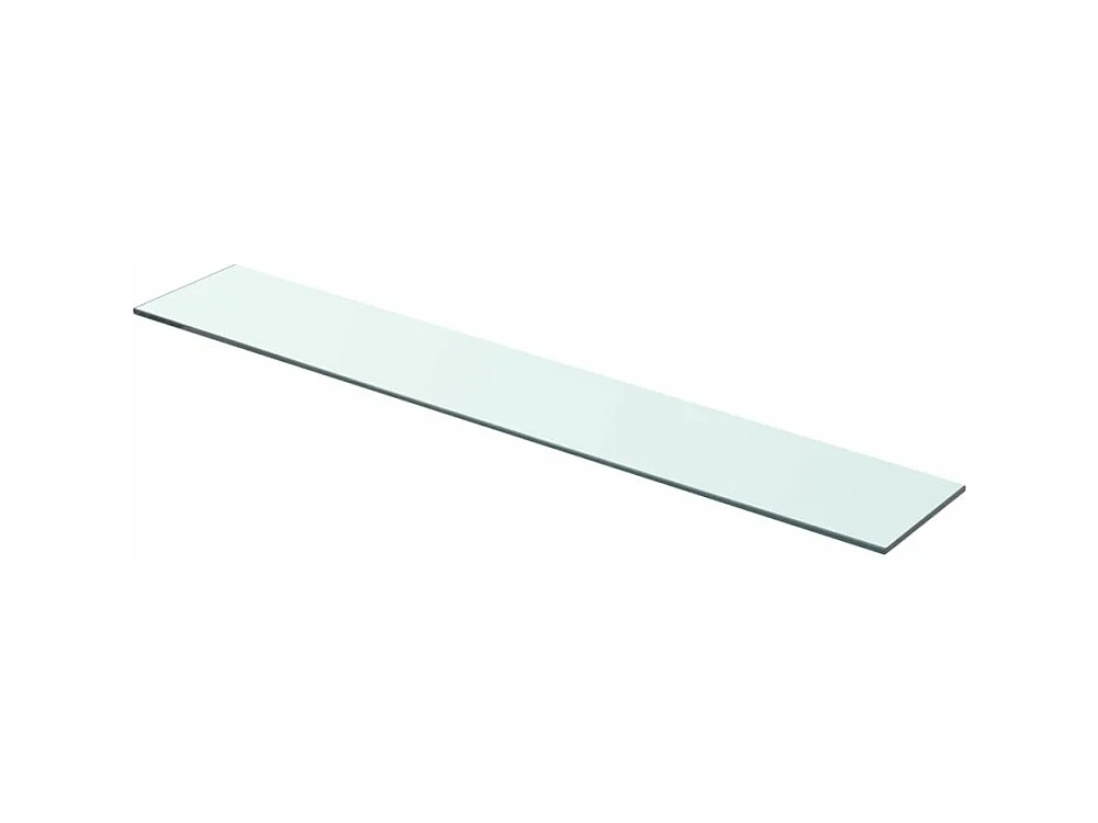 Painel para prateleira de vidro transparente 80 x 12 cm 2702197/2