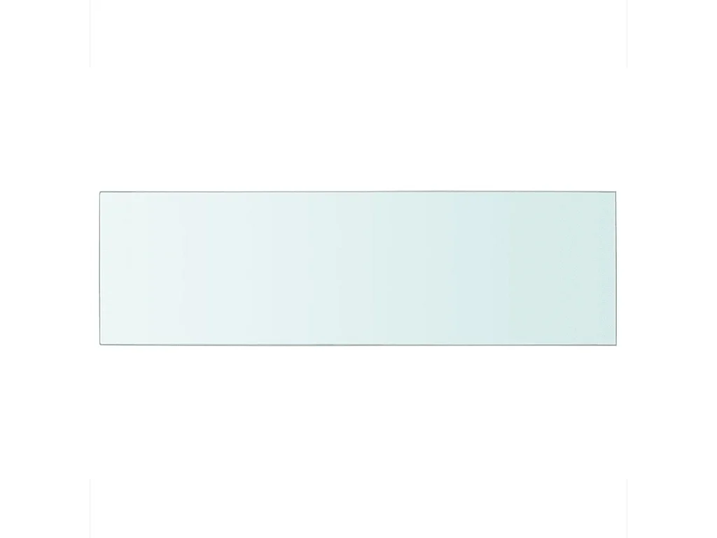 Panneau pour étagère élégante verre 80 x 25 x 0.8 cm 2702200/2