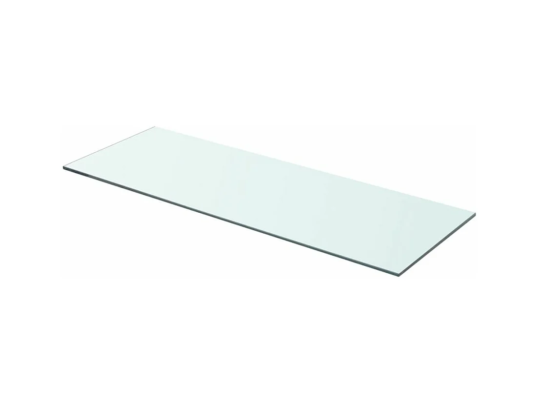 Pannello per ripiano in vetro trasparente 70 x 25 cm 2702195/2