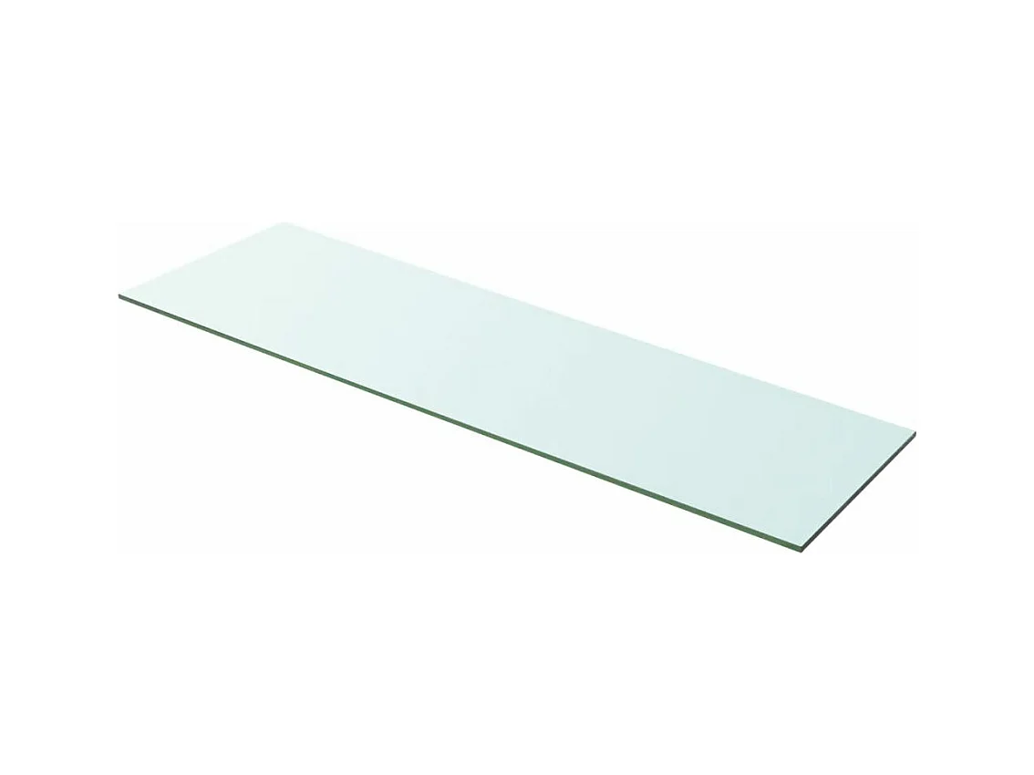 Pannello per ripiano in vetro trasparente 100 x 30 cm 2702211/2
