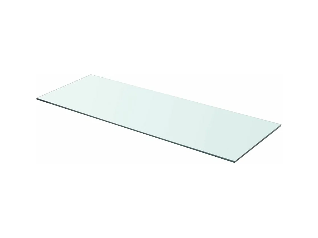 Painel para prateleira de design vidro transparente 80 x 30 cm 2702201/2