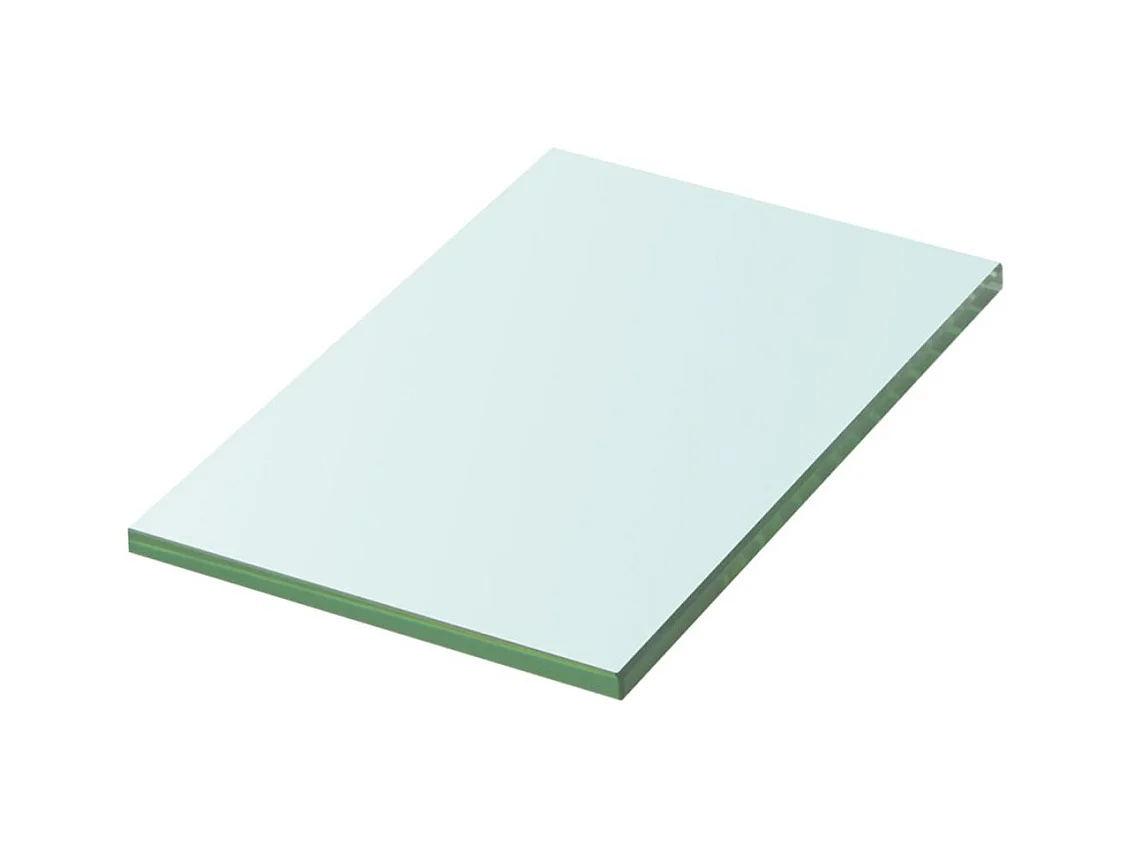 Painel para prateleira de vidro transparente 20 x 12 cm 2702167/2