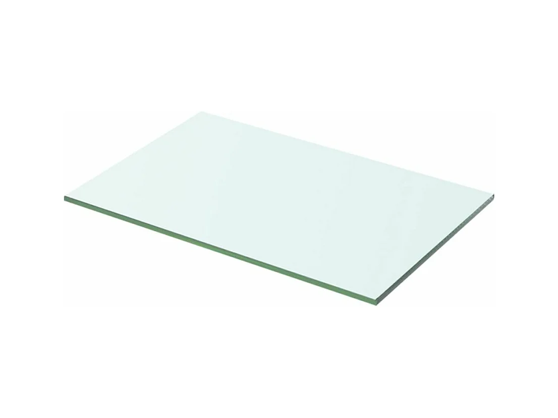 Painel para prateleira de vidro transparente 50 x 25 cm 2702185/2