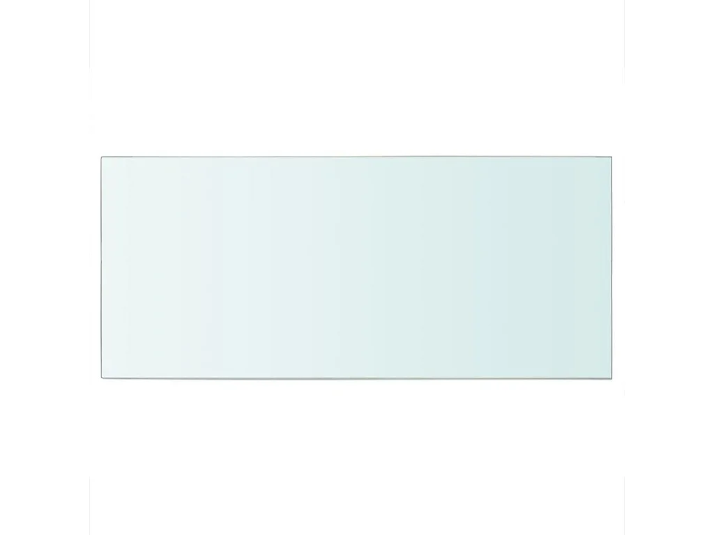 Panneau pour étagère verre verre 50 x 25 x 0.8 cm 2702185/2
